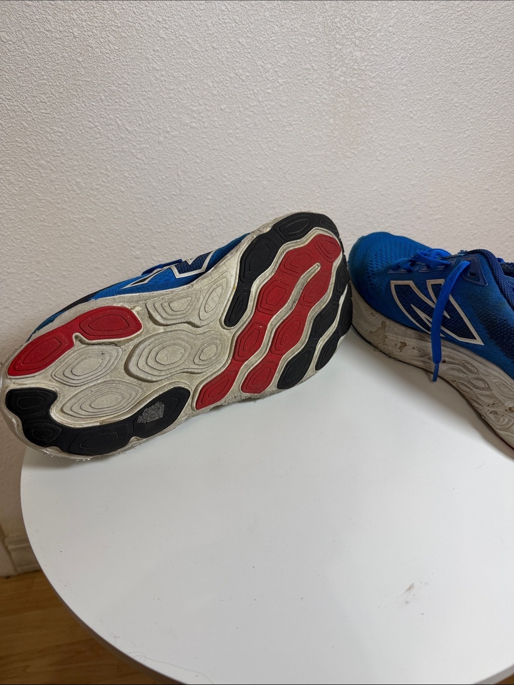 New Balance Bright Blue Men's Athletic Running Sneakers - Picture 8 of 11